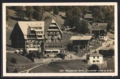 AK Braunwald, Hotel Alpenblick