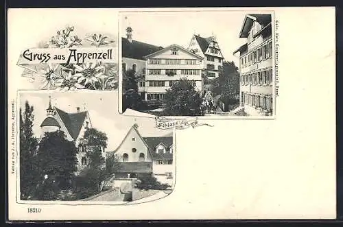 AK Appenzell, Partien am Schloss