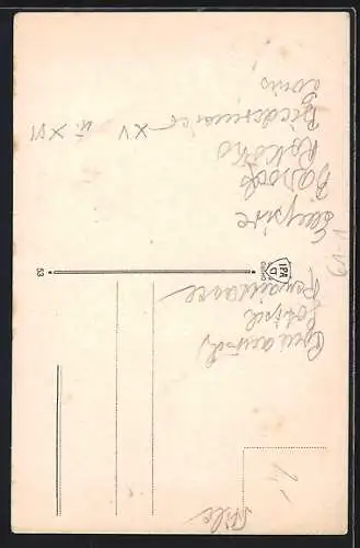 AK Landkarte Italien