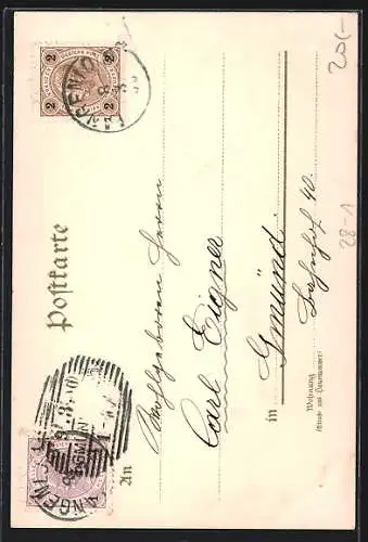 AK Seyn Alasnam herczeg és a szellemkirály története, A szellemkirály a herczegnek adja a varázstükröt, Märchen