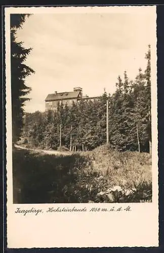 AK Hochsteinbaude im Isergebirge