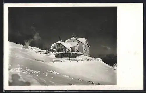 AK Otto-Schutzhaus im Winter