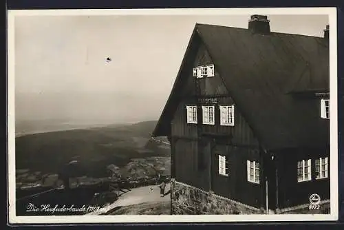 AK Heufuderbaude im Isergebirge bei Bad Flinsberg