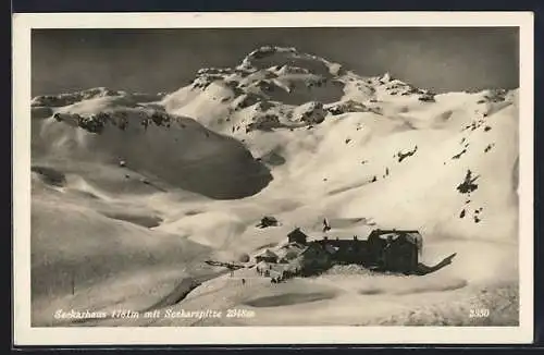 AK Seekarhaus mit Seekarspitze