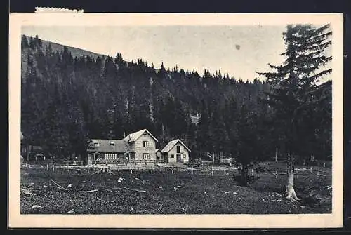 AK Unterberg-Schutzhaus des Österr. Touristenklub