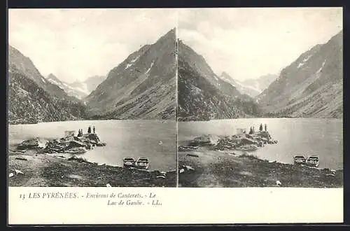 Stereo-AK Cauterets, Le Lac de Gaube