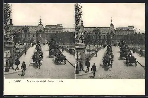 Stereo-AK Paris, Le Pont des Saints-Peres