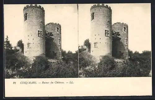 Stereo-AK Cinq-Mars, Ruines du Château