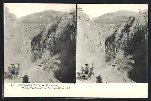 Stereo-AK Yellowstone, Parc National, La Porte Dorée