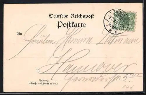 AK Brocken, Ansicht der Gipfelgebäude