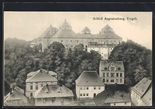 AK Augustusburg /Erzgeb., Schloss Augustusburg