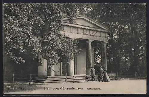 AK Hannover-Herrenhausen, Mausoleum