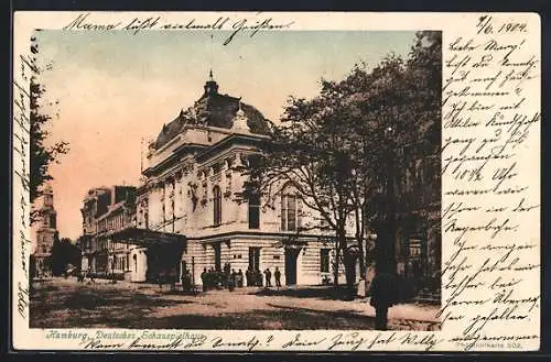 AK Hamburg-St.Georg, Deutsches Schauspielhaus