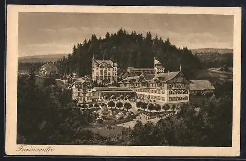 AK Friedenweiler /Bad. Schwarzwald, Kurhaus von Carl Baer