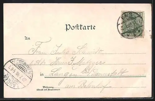 AK Bad Ems, Kursaal und Kurbrücke