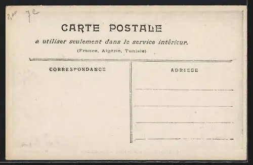 AK Paris inondé, Rue du Bac, janvier 1910, Leute auf Stegen über einer überfluteten Strasse, Hochwasser