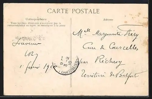 AK Paris, Crue de la Seine 1910, Une passerelle improvisée, Rue Gros, Strassenpartie bei Hochwasser