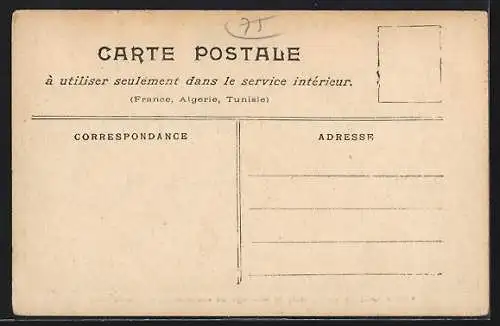 AK Paris, barrage de secours (Quai Malaquais), Inondations de Janvier 1910, Hochwasser