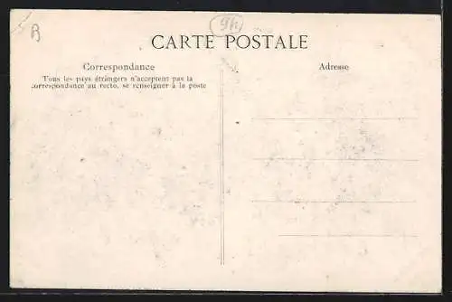 AK Ivry, Crue de la Seine, Monsieur Fallières, Briand, Millerand et Lépine visitent les inondés
