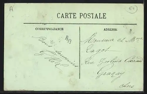 AK Paris, Inondation de la Seine janvier 1910, Quai Malaquais, Hochwasser, Boot