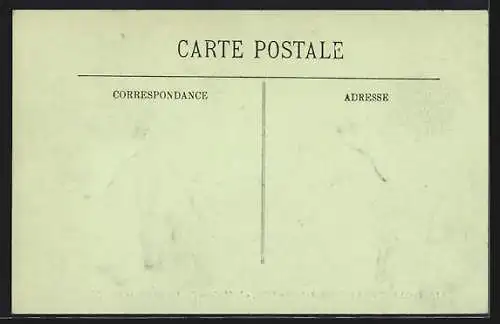 AK Paris, Inondations 1910, le ministère des Affaires retrangeres