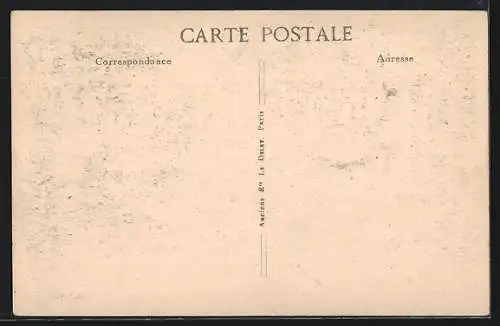 AK Paris, Crue de la Seine 1924, Gare des Invalides, Bahnhof bei Hochwasser