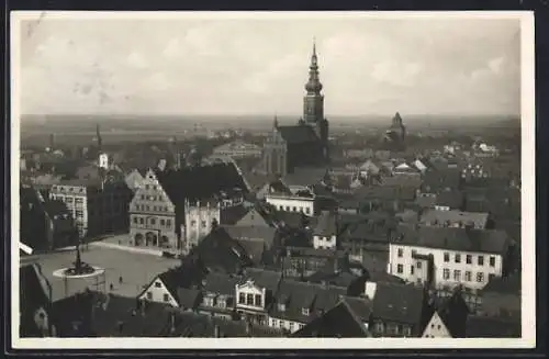 AK Greifswald, Blick von der Marienkirche