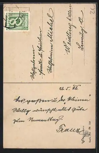 AK Photochromie NR: 729, Blumenstrauss