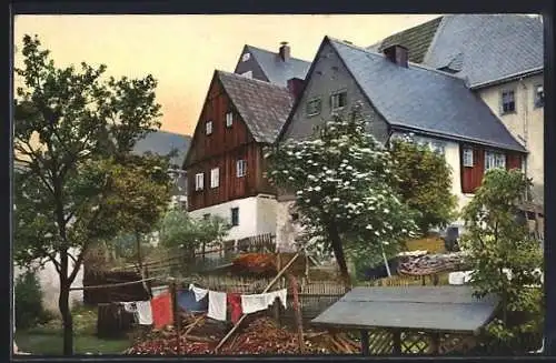 Künstler-AK Photochromie Serie 205 Nr 3438: Altenberg im Erzgebirge