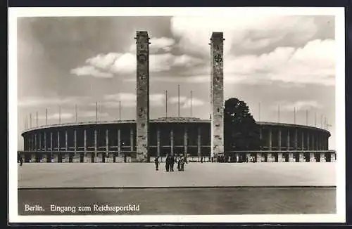 AK Berlin, Eingang zum Reichssportfeld