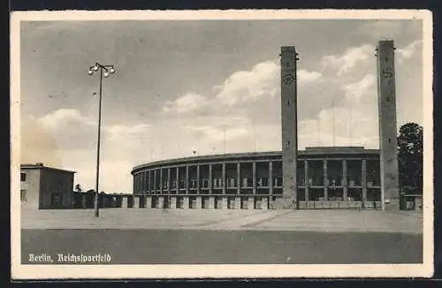 AK Berlin, Olympiade 1936, Reichssportfeld, 