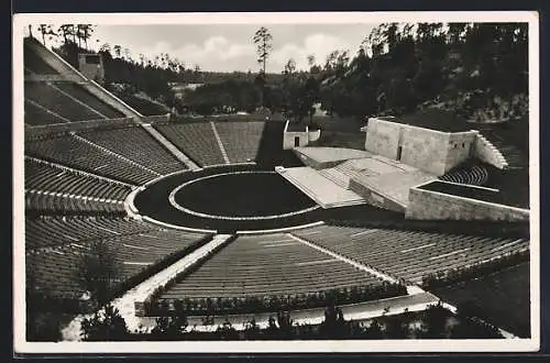 AK Berlin, Reichssportfeld, Olympiade 1936, Dietrich Eckardt-Freilichtbühne