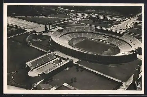 AK Berlin, Reichssportfeld, Olmypia 1936, Olympia-Stadion, Schwimmstadion