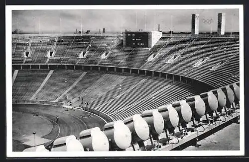 AK Berlin, Olympia 1936, Reichssportfeld mit Zuschauerrängen