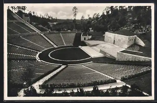 AK Berlin, Reichssportfeld, Olympiade 1936, Dietrich Eckardt-Freilichtbühne