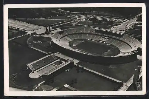 AK Berlin, Reichssportfeld, Olmypia 1936, Olympia-Stadion, Schwimmstadion