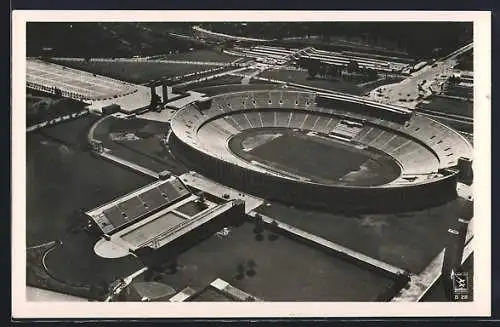 AK Berlin, Reichssportfeld, Olmypia 1936, Olympia-Stadion, Schwimmstadion