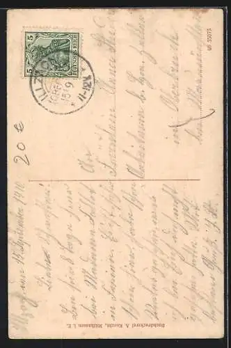 AK Illzach i. E., Blindenanstalt und Waisenhaus