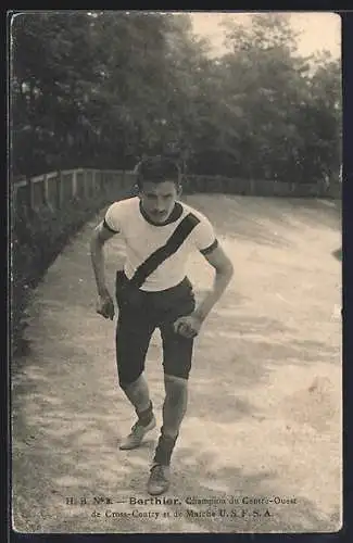 AK Berthier, Champion du Centre-Ouest, Leichtathlet