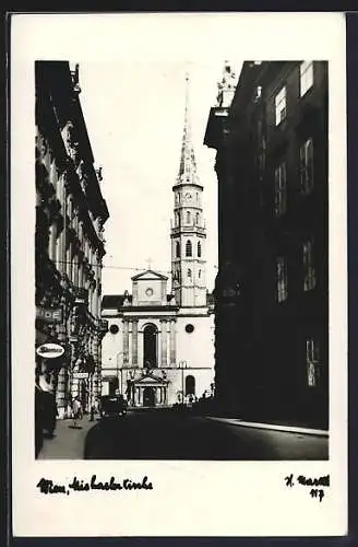 Foto-AK H. Markl: Wien, Michaelenkirche