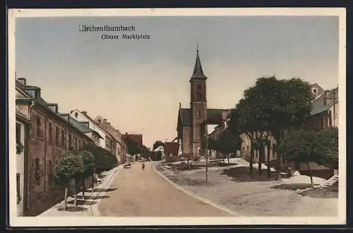 AK Kirchenthumbach, Oberer Marktplatz