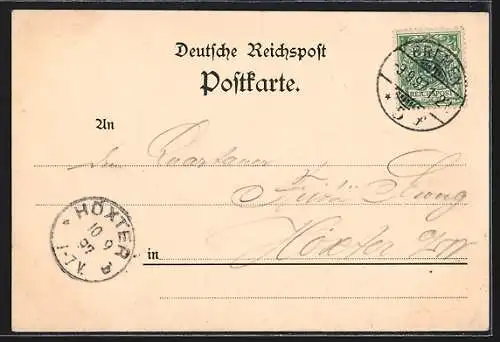 Lithographie Bremerhaven, Totalansicht
