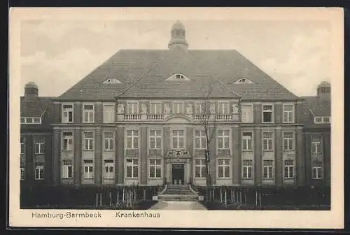 AK Hamburg-Barmbeck, Krankenhaus