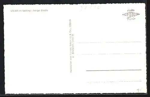 AK Uslar im Solling, Lange Strasse