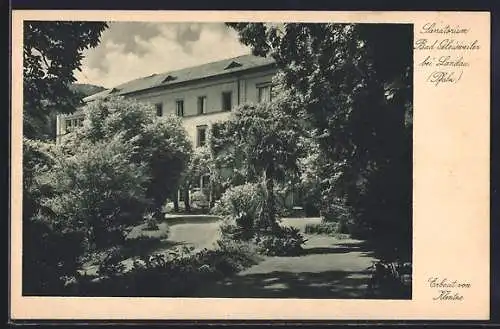 AK Bad Gleisweiler (Pfalz), Sanatorium