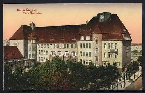 AK Berlin-Steglitz, Pauls Gymnasium