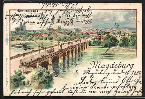 Lithographie Magdeburg, Panorama