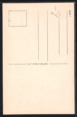 AK Volkach a. M., Inneres der Pfarrkirche