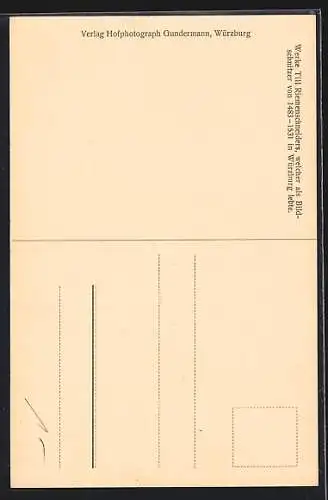 AK Volkach, Madonna im Rosenkranz auf dem Kirchberg