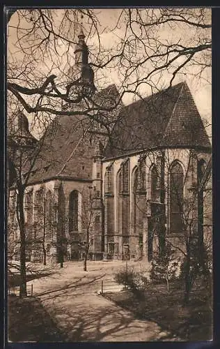 AK Coburg, Weg zur Morizkirche